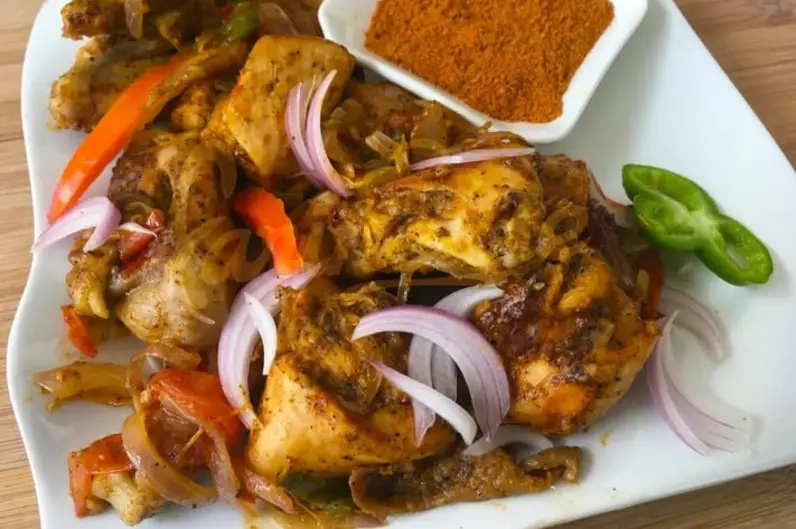 Pintade braisé au moutarde resto bongoo en ligne Levraifermier